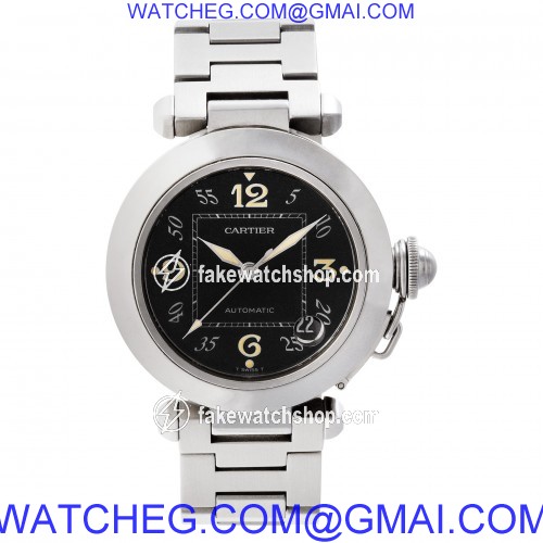 Cartier 2324 Pasha Automatic Female Stainless Steel 2