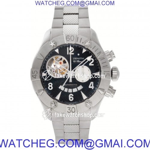 Zenith 03.0526.4021 El Primero Automatic Male Stainless Steel 2