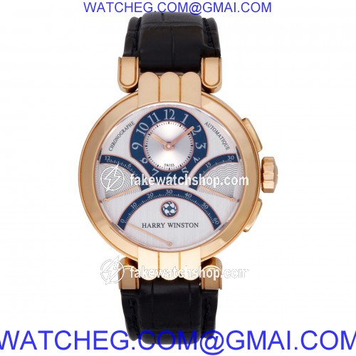 Harry Winston PREACT39RR002 Premiere Automatic Male 18k rose gold 2