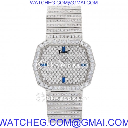 Piaget 75602 Classic Quartz Unisex 18k White Gold 2