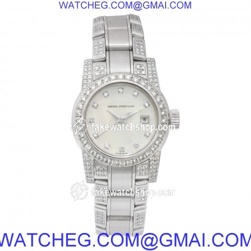 Girard Perregaux 8039 Classic Automatic Female 18k White Gold 2