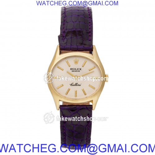 Rolex 3802 Cellini Manual Female 18k yellow gold 2