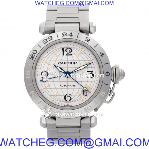 Cartier W31078M7 Pasha 35 Automatic Unisex Stainless Steel 2