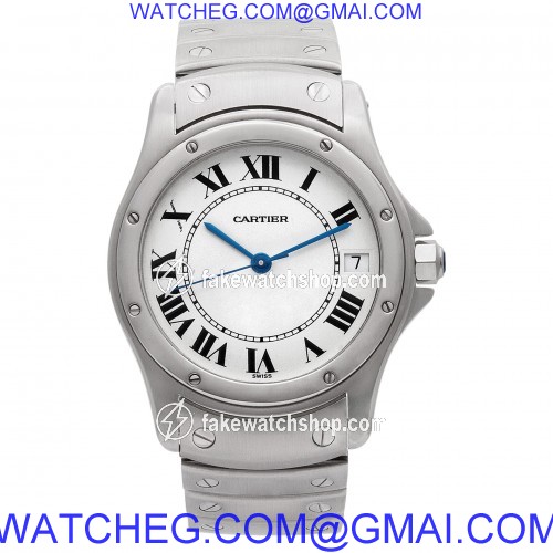 Cartier 1920 1 Santos Automatic Unisex Stainless Steel 2