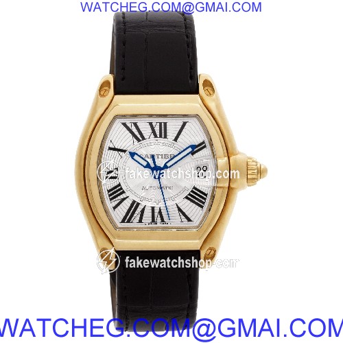 Cartier W62005V2 Roadster Automatic Male 18k yellow gold 2