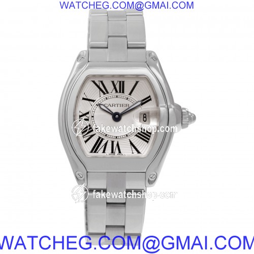 Cartier W62016V3 Roadster Quartz Female Stainless Steel 2