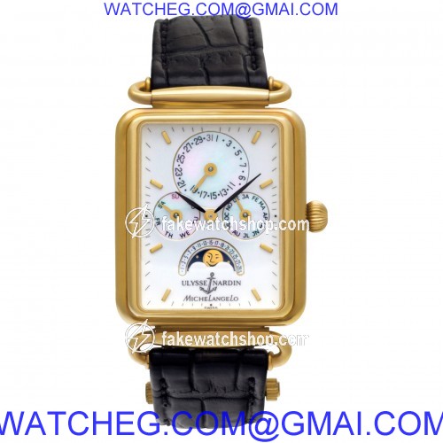 Ulysse Nardin 161-42 Michaelangelo Automatic Male 18k yellow gold 2