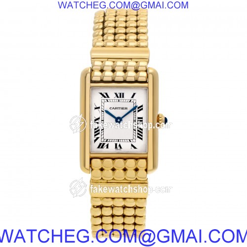 Cartier Cartier 1738 Tank Quartz Female 18k yellow gold 2