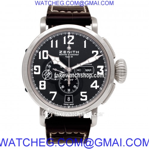 Zenith 03.2430.4054 Pilot Montre D Aeronef Automatic Male Stainless Steel 2