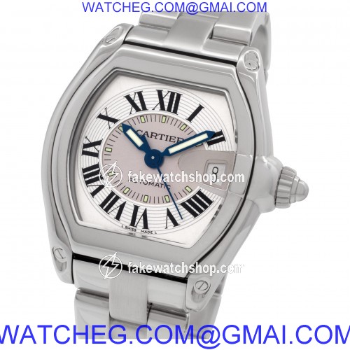 Cartier W62025V3 Roadster Automatic Unisex Stainless Steel 2