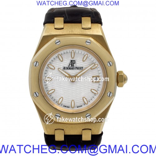 Audemars Piguet 67600BA.OO.D090CR.01 Royal Oak Quartz Female 18k Yellow Gold 2