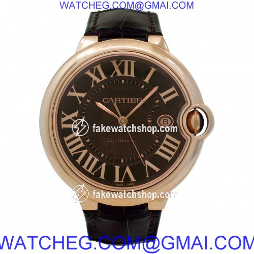 Cartier w6920037 Ballon Bleu Automatic Unisex 18k rose gold 2