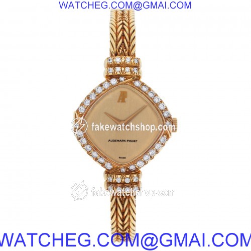 Audemars Piguet 8965/550BA/233658/73139 Cocktail Quartz Female 18k yellow gold 2