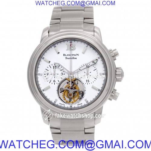 Blancpain Tourbillon Leman Automatic Male 18k White Gold 2