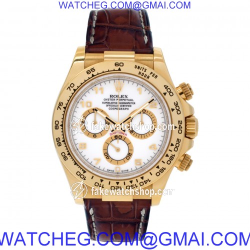Rolex 116518 Daytona Automatic Male 18k Yellow Gold 2