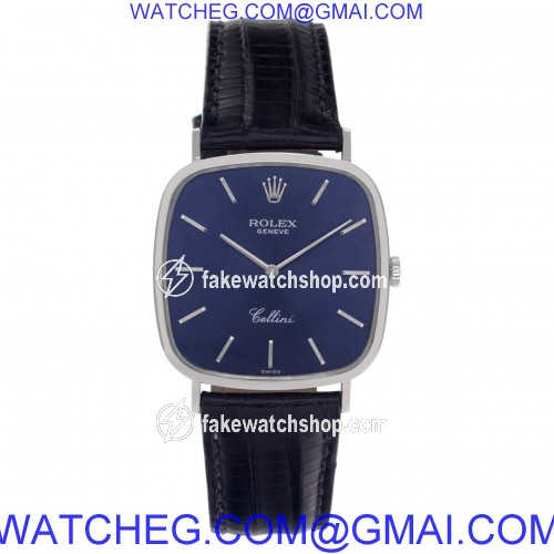 Rolex 4114 Cellini Manual Unisex 18k White Gold 2