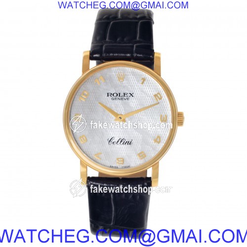 Rolex 5115 Cellini Manual Female 18k Yellow Gold 2