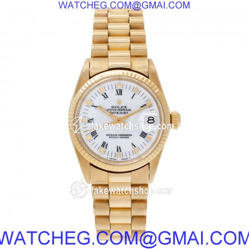Rolex 6827 Datejust Automatic Unisex 18k yellow gold 2