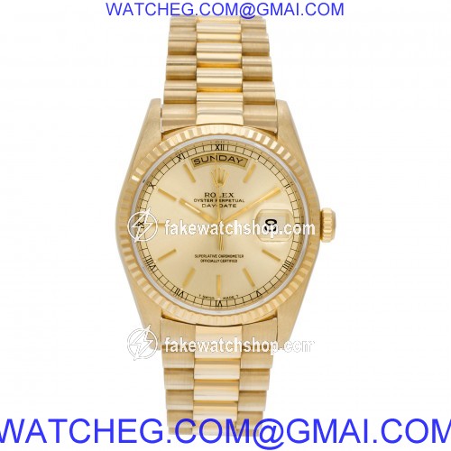 Rolex 18238 Day-Date Automatic Male 18k yellow gold 2