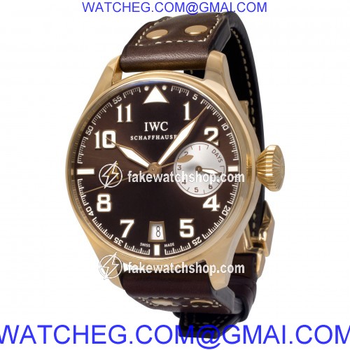 IWC IW500421 Big Pilot Saint Exupery Automatic Male 18k rose gold 2