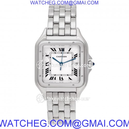 Cartier 1650 Panthere Quartz Unisex 18k White Gold 2