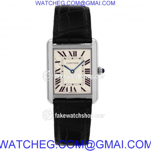 Cartier W5200003 Tank Solo Quartz Unisex Stainless Steel 2