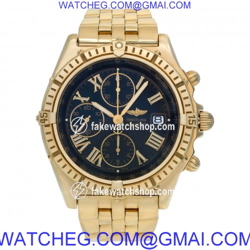 Breitling k13055 Crosswind Automatic Male 18k yellow gold 2