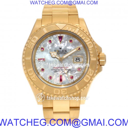 Rolex 166288 Yacht-Master Automatic Male 18k yellow gold 2