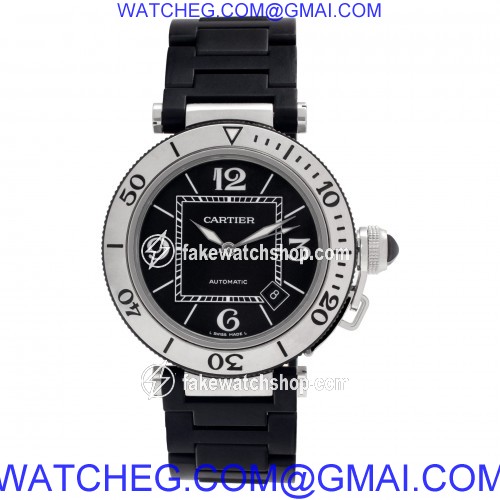 Cartier W31077U2 Pasha Seatimer Automatic Male Stainless Steel 2