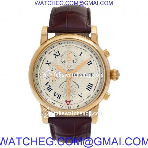 MontBlanc 102345 Star GMT Automatic Male 18k Yellow Gold 2