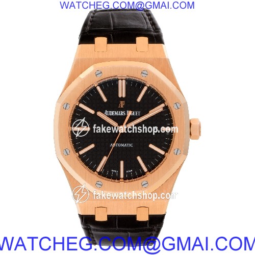 Audemars Piguet 15400OR.OO.D002CR.01 Royal Oak Automatic Male 18k rose gold 2