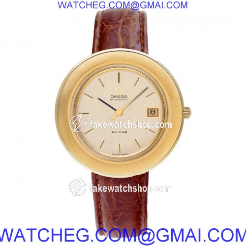 Omega 166.094 De Ville Automatic Male Gold Fill 2