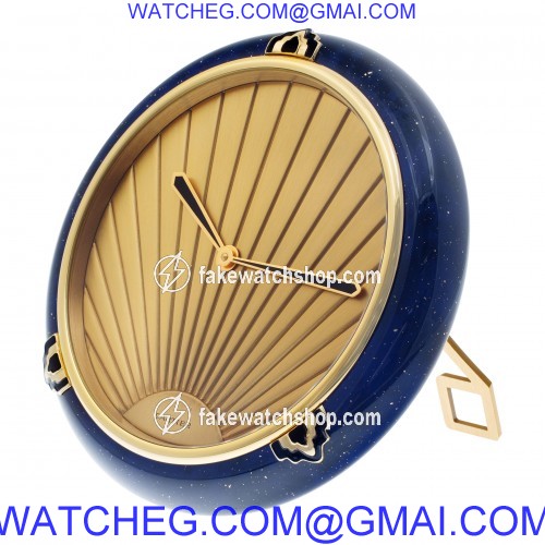Cartier Cartier 1673 Desk Clock Quartz Unisex Brass 2