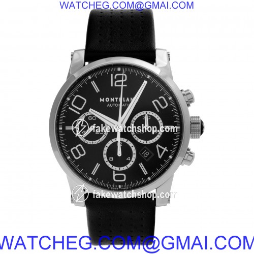 MontBlanc 7069 TimeWalker Automatic Male Stainless Steel 2