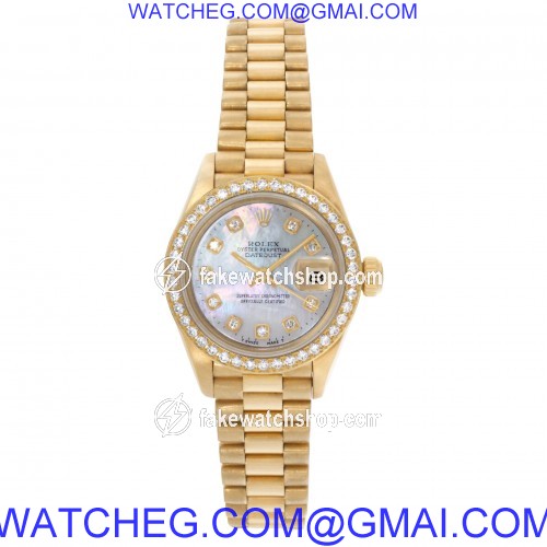 Rolex 69178 Datejust Automatic Female 18k yellow gold 2