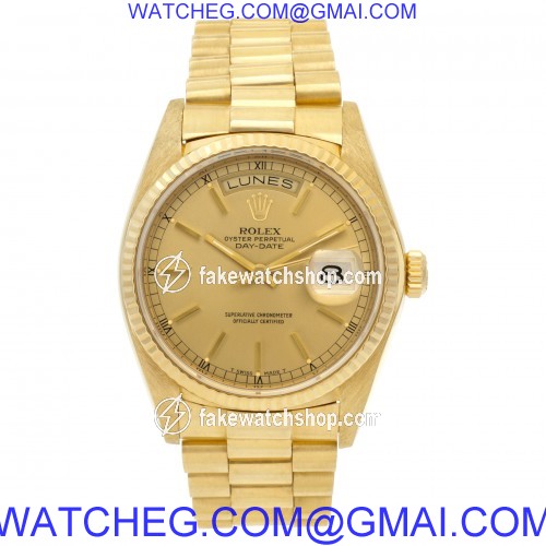 Rolex 18038 Day-Date Automatic Male 18k yellow gold 2