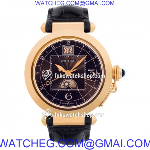 Cartier W3030001 Pasha Automatic Male 18k rose gold 2