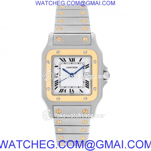 Cartier W20011C4 Santos Automatic Unisex Stainless Steel 2