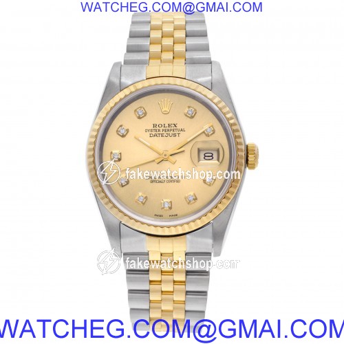 Rolex 16233 Datejust Automatic Unisex Stainless Steel 2