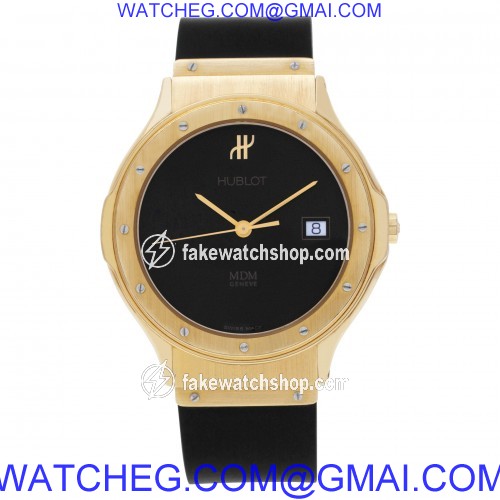 Hublot 1391.3 M D M Quartz Unisex 18k yellow gold 2