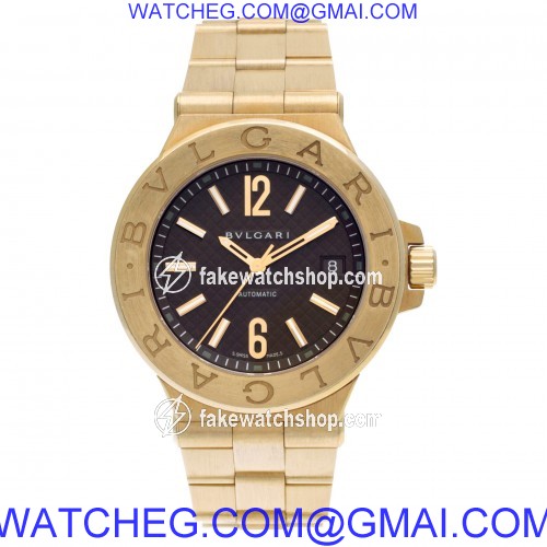 Bvlgari DG40G Diagono Automatic Male 18k yellow gold 2