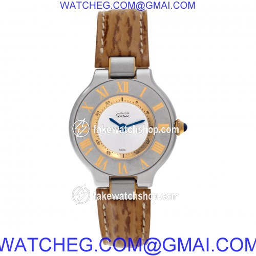 Cartier 1340 Must 21 Quartz Unisex Stainless Steel 2