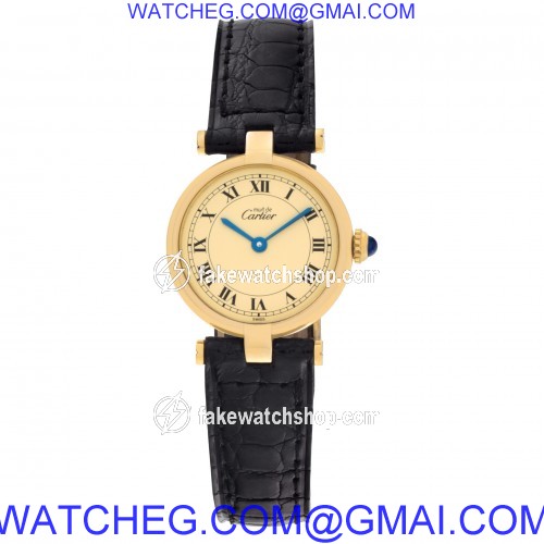 Cartier 052429 Vendome Quartz Female Vermeil 2