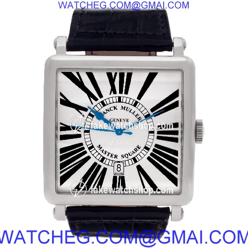 Franck Muller 6000 K SC Master Square Automatic Male 18k White Gold 2