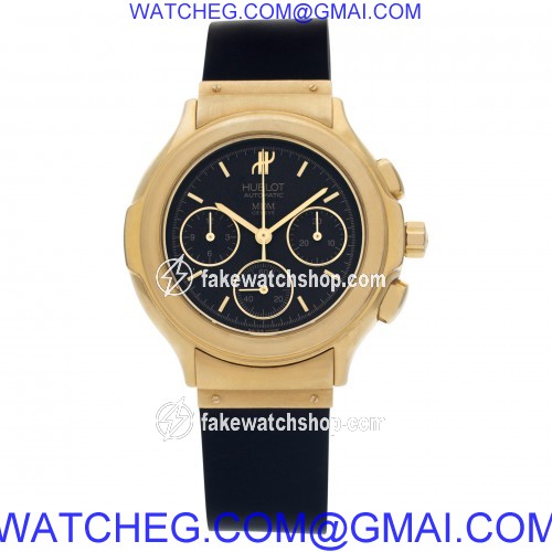Hublot 1610.110.3 M D M Automatic Unisex 18k yellow gold 2