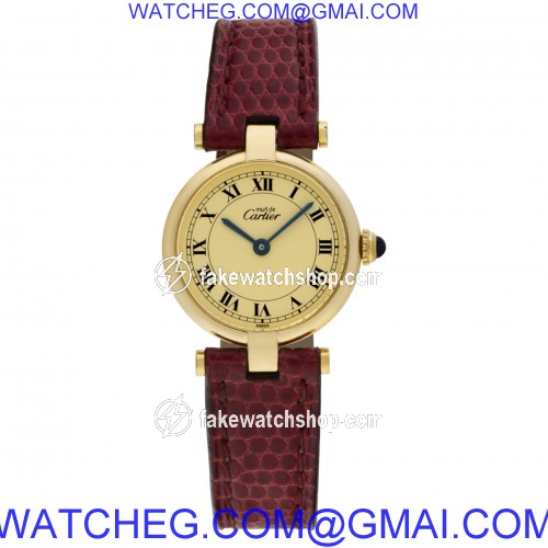 Cartier 59004 Must Quartz Male Vermeil 2
