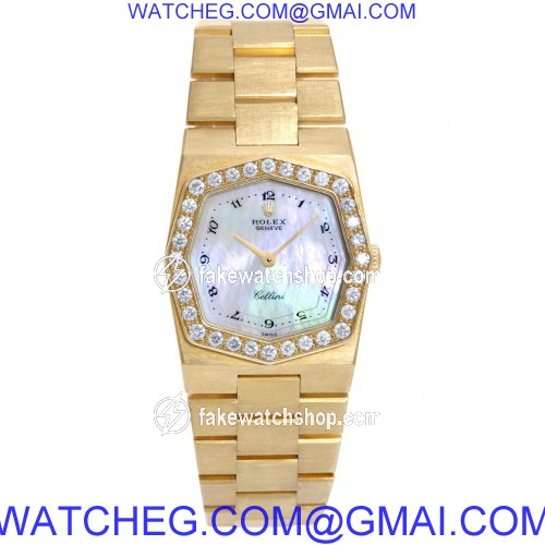 Rolex 4661 Cellini Manual Female 18k yellow gold 2