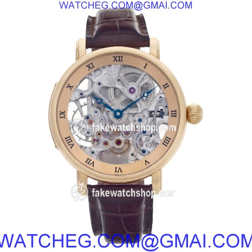 Ulysse Nardin 3006 200 Maxi Skeleton Manual Male 18k rose gold 2