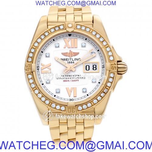 Breitling h49350 Windrider Cockpit Automatic Unisex 18k rose gold 2
