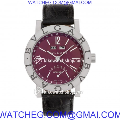 Bvlgari BB GL AC Diagono Automatic Unisex 18k White Gold 2